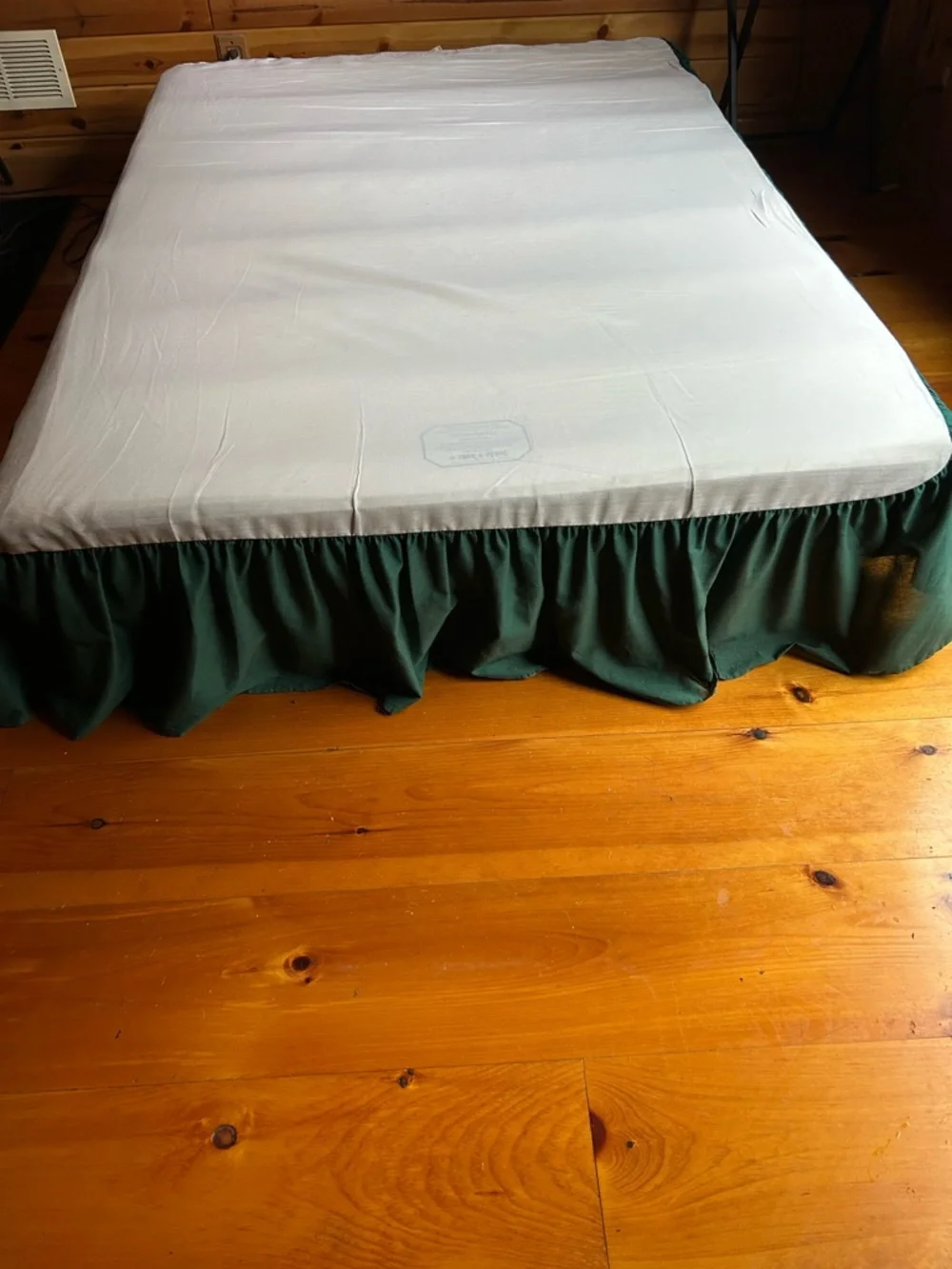 Full Forest Green Bed Skirt - Home Bedding